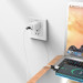 Фото Дата кабель Borofone BX79 USB to Lightning (1m) (Білий) в маназині vchehle.ua