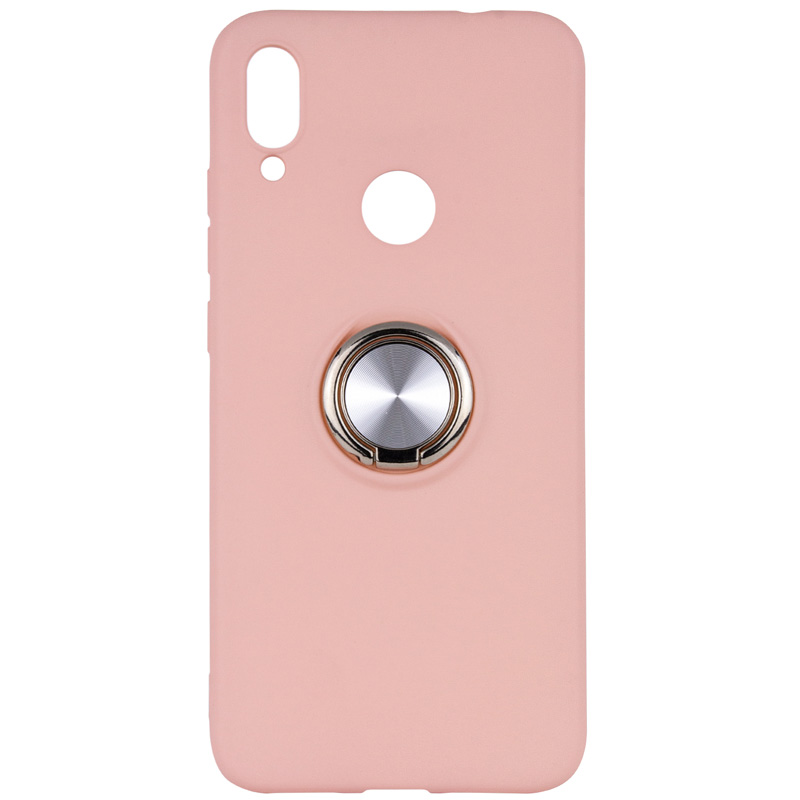 

TPU чехол Summer ColorRing под магнитный держатель для Samsung Galaxy A30 (Розовый) 713382