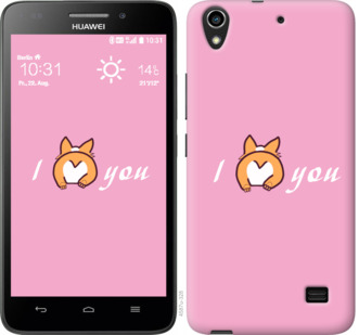 

Чехол Люблю1 для Huawei Honor 4 Play 804851