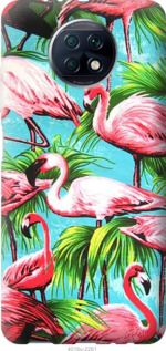 

Чехол Tropical background для Xiaomi Redmi Note 9T 1211423