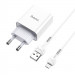 МЗП HOCO C81A (1USB/2.1A) + MicroUSB