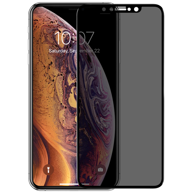 Защитное стекло Nillkin Privacy Glass Full Screen (3D AP+MAX) для Apple iPhone XS Max / 11 Pro Max