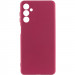 Чохол Silicone Cover Lakshmi Full Camera (A) на Samsung Galaxy A04s (Бордовий / Marsala)