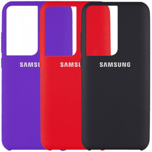 Чохол Silicone Cover (AAA) на Samsung Galaxy S21 Ultra