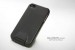 Кожаный чехол SGP illuzion (чёрный) для Apple iPhone 4/4S