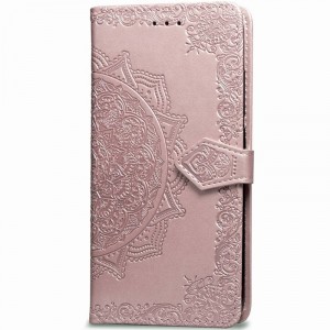 Кожаный чехол (книжка) Art Case с визитницей для Samsung A750 Galaxy A7 (2018)