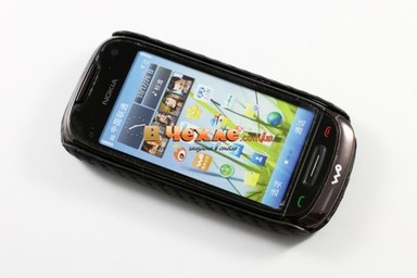 Купить # Накладка карбон для Nokia C7/701 на vchehle.ua