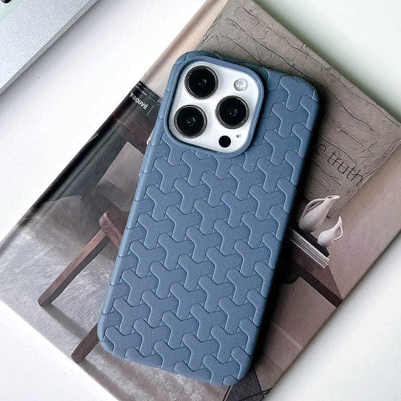 Фото Чехол TPU Weaving для Apple iPhone 14 Pro (6.1") (Blue) на vchehle.ua