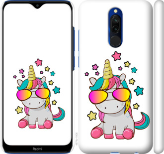 

Чехол Единорог в очках для Xiaomi Redmi 8 911793