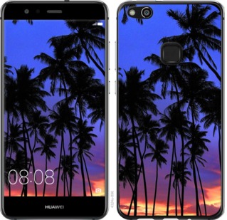 

Чехол Пальмы для Huawei P10 Lite 759251