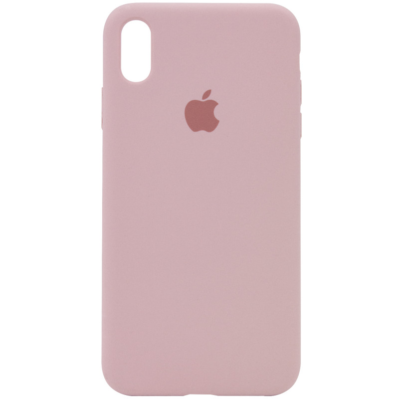 Чохол Silicone Case Full Protective (AA) на Apple iPhone XS Max (6.5") (Рожевий / Pink Sand)