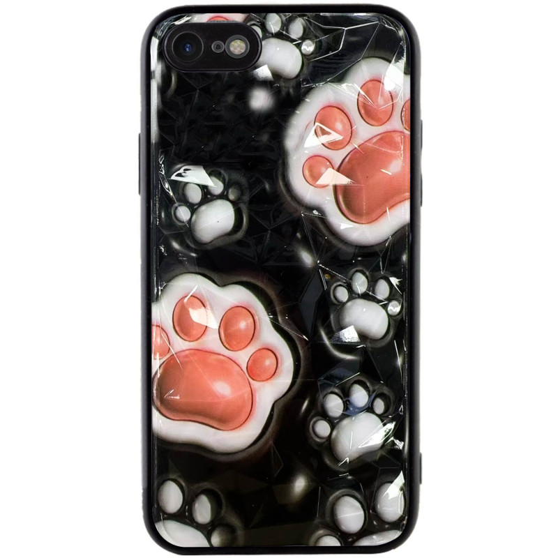 Фото TPU+PC чохол Prisma Plushie на Apple iPhone 7 / 8 / SE (2020) (4.7") (Paws) на vchehle.ua