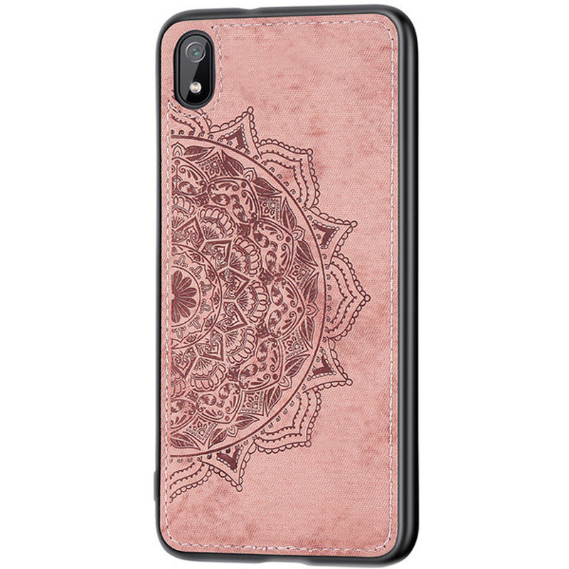 

TPU+Textile чохол Mandala з 3D тисненням на Xiaomi Redmi 7A (Рожевий) 708928