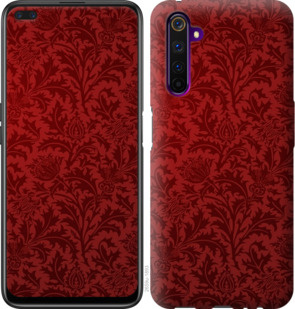 

Чехол Чехол цвета бордо для Realme 6 Pro 919980