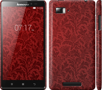 

Чехол Чехол цвета бордо для Lenovo Vibe Z K910 649933