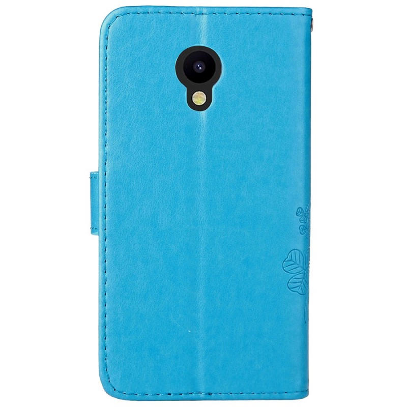 Фото Кожаный чехол (книжка) Four-leaf Clover с визитницей для Meizu M5 Note в магазине vchehle.ua
