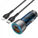 АЗУ Hoco NZ8 PD43W + QC3.0 + Type-C to Lightning (Синій)