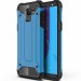 Бронированный противоударный TPU+PC чехол Immortal для Samsung J600F Galaxy J6 (2018) (Синий / Navy)