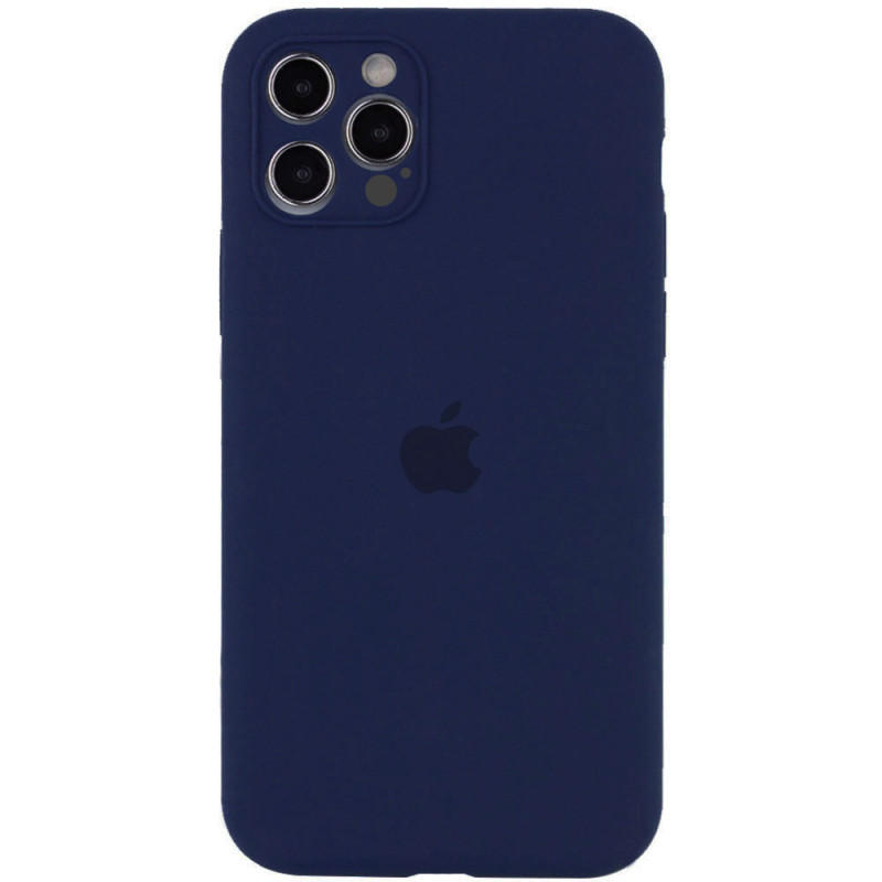 Чохол Silicone Case Full Camera Protective (AA) на Apple iPhone 11 Pro (5.8") (Синій / Deep navy)