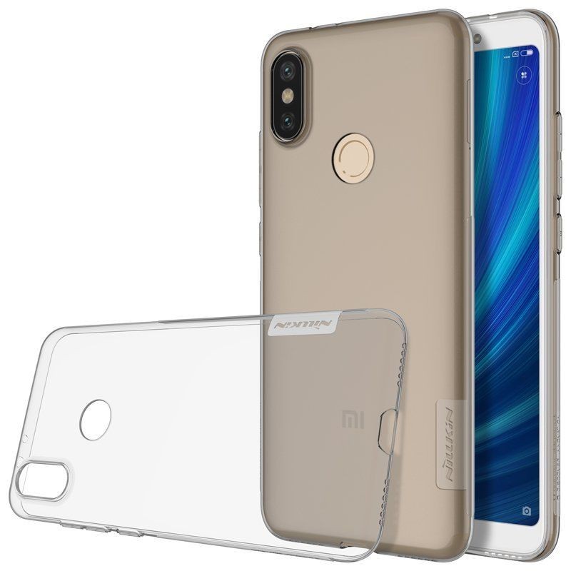 

TPU чехол Nillkin Nature Series для Xiaomi Mi A2 (Серый (прозрачный)) 580733