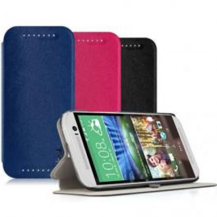 Кожаный чехол (книжка) IMAK Fun Series для HTC New One 2 / M8