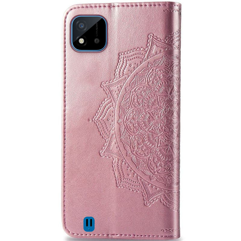 Фото Кожаный чехол-книжка Art Case с визитницей для Realme C11 (2021) (Розовый) на vchehle.ua