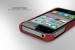 Фото Кожаная накладка SGP (4 цвета) для iPhone 4 (красный) в магазине vchehle.ua