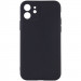 Чехол TPU Epik Black Full Camera для Apple iPhone 12 (6.1") (Черный)