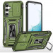 Удароміцний чохол Camshield Army Ring на Samsung Galaxy S23+ (Оливковий / Army Green)