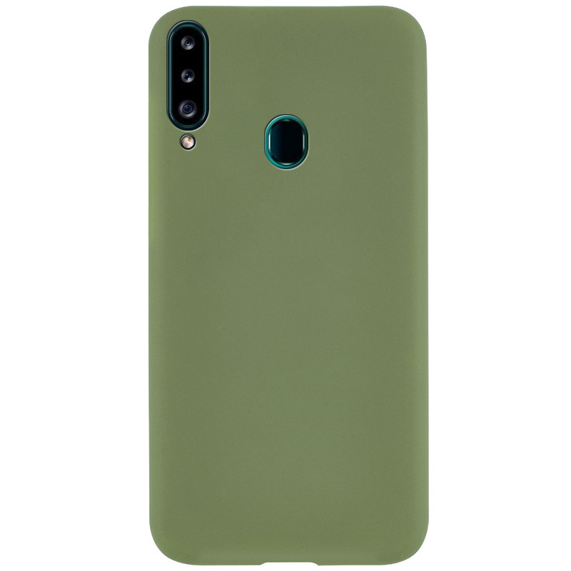 

Силиконовый чехол Epic матовый для Samsung Galaxy A20s (Оливковый) 771177