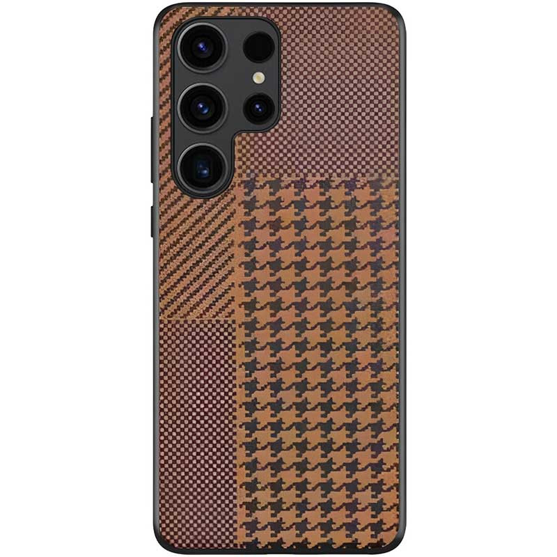 Чехол TPU+PC Grid для Samsung Galaxy S25 Ultra (Bronze)