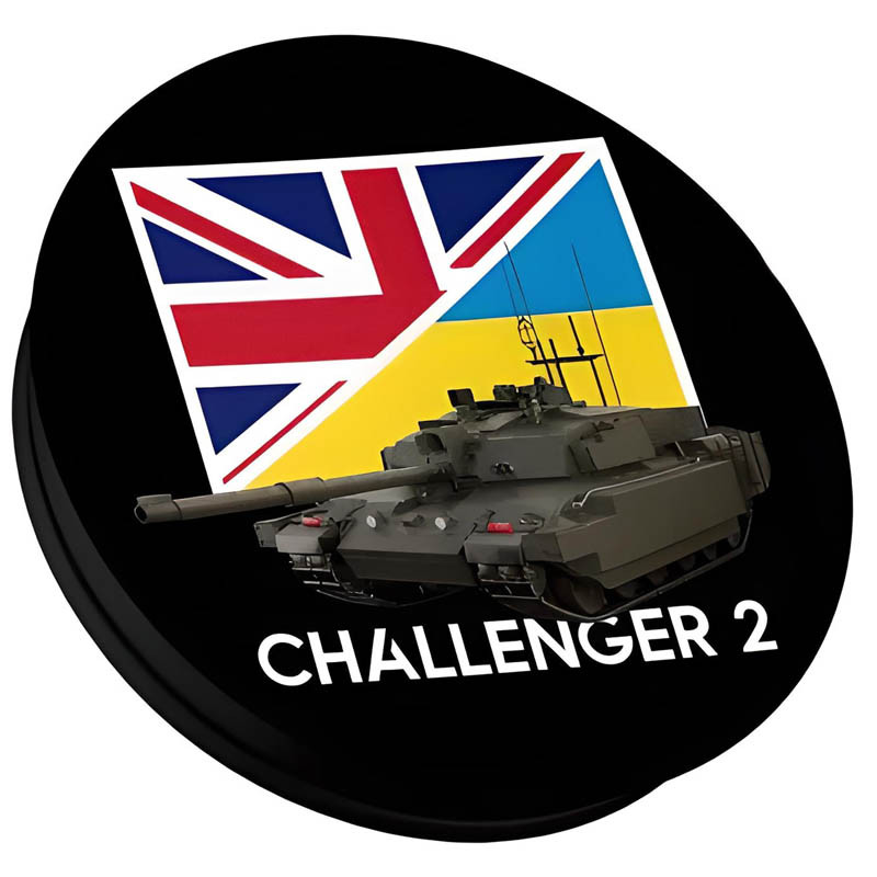 Держатель для телефона Wave Support to Ukraine Mobile Phone Grip (Challenger 2)