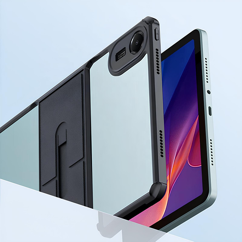 Фото TPU+PC чохол Xundd Stand з посиленими кутами для Xiaomi Redmi Pad 2 WiFi (11") (Чорний) в маназині vchehle.ua