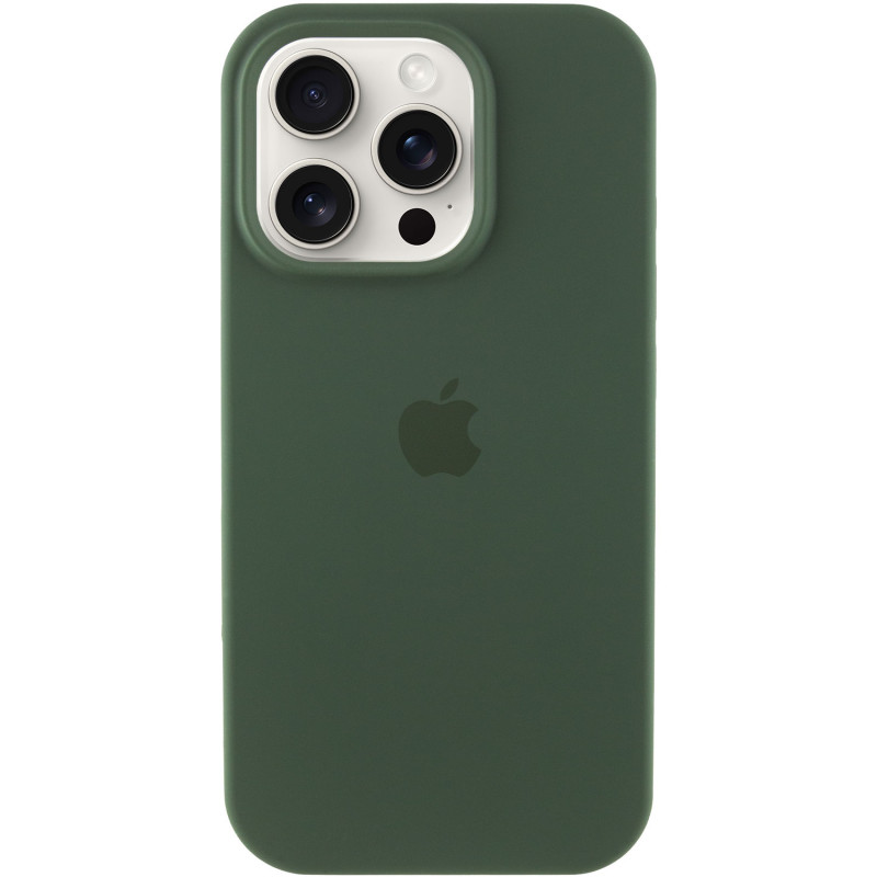 Чохол Silicone Case Full Protective (AA) на Apple iPhone 13 Pro Max (6.7") (Зелений / Cyprus Green)