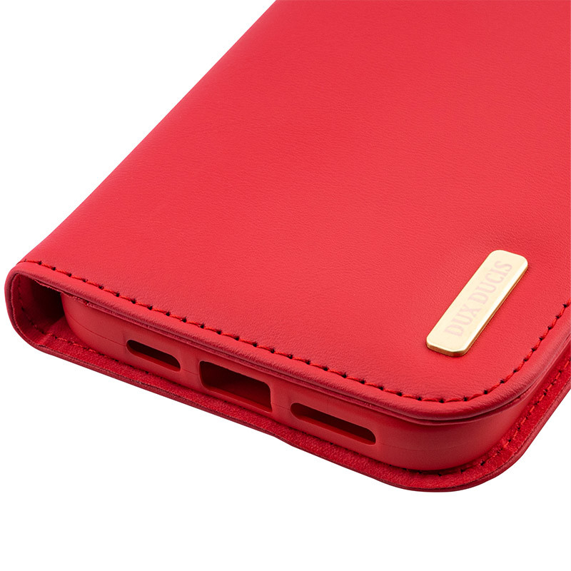 Купить Чехол-книжка Dux Ducis Hivo для Apple iPhone 16 Pro Max (6.9") (Red) на vchehle.ua