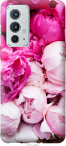 Чехол Розовые пионы для OnePlus 9RT