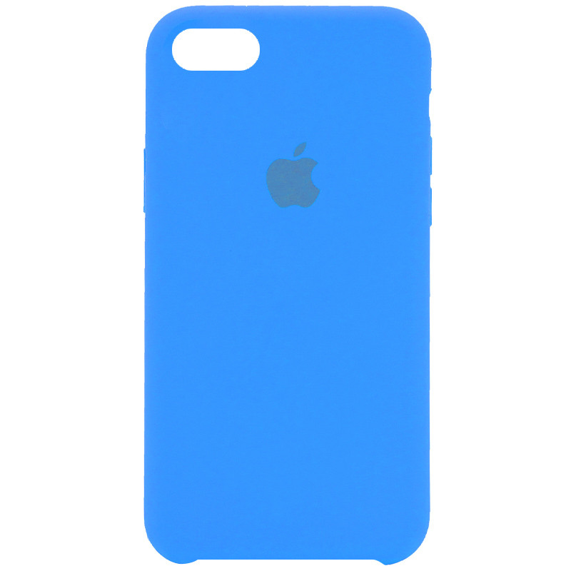 Чехол Silicone Case (AA) для Apple iPhone 6/6s (4.7") (Голубой / Blue)