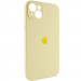 Фото Чохол Silicone Case Full Camera Protective (AA) на Apple iPhone 14 (6.1") (Жовтий / Mellow Yellow) на vchehle.ua