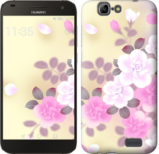 

Чехол Японские цветы для Huawei Ascend G7 189492