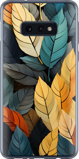 

Чохол Кольорове листя на Samsung Galaxy S10e 1629640