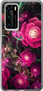 

Чехол Абстрактные цветы 3 для Huawei P40 1625681