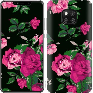 

Чохол Троянди на чорному тлі на Huawei Mate 20 Pro 674426