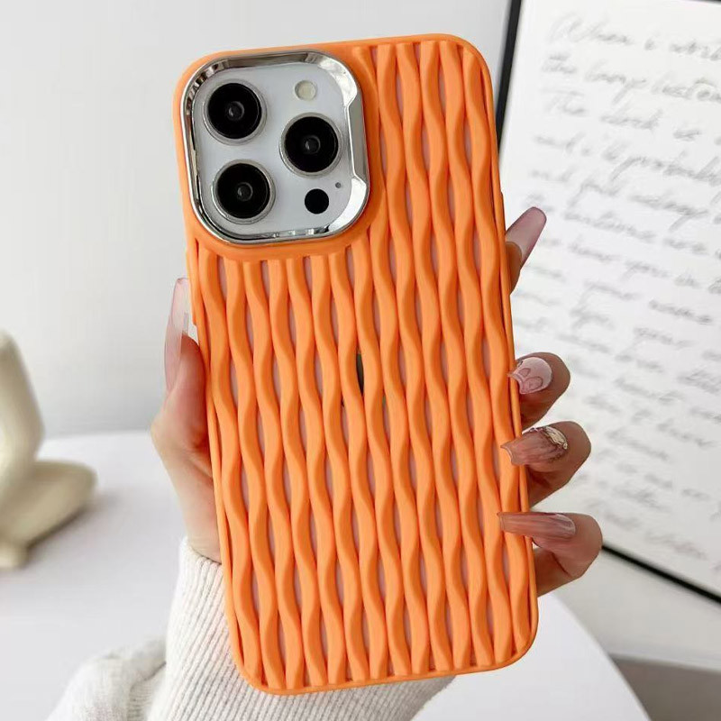 Фото Чехол TPU Ribbio для Apple iPhone 14 Pro Max (6.7") (Orange) на vchehle.ua