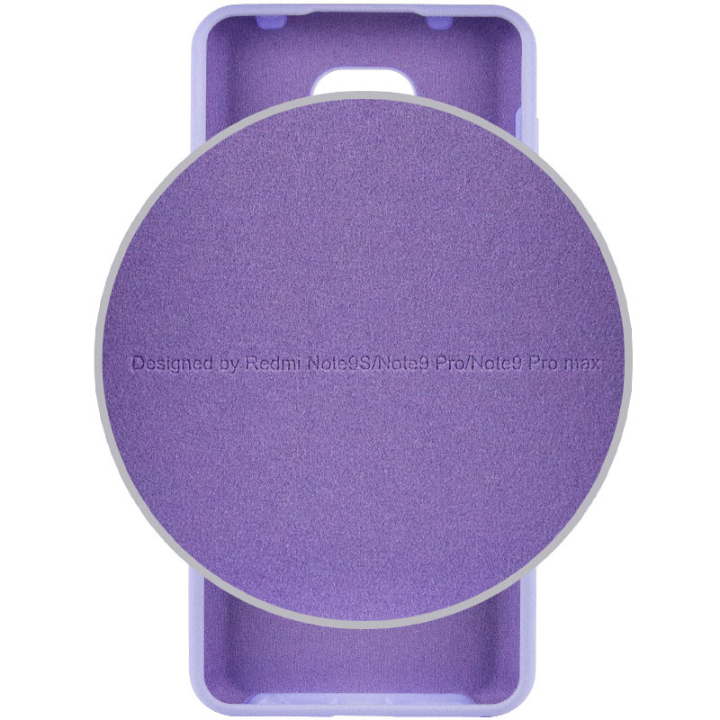 

Чохол Silicone Cover Full Protective (AA) для Xiaomi Redmi Note 9 Pro (Бузковий / Dasheen) 898505