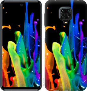 

Чехол брызги краски для Xiaomi Redmi Note 9S 933942