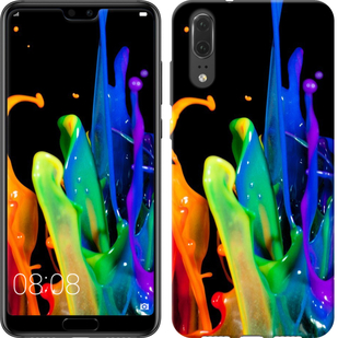 

Чехол брызги краски для Huawei P20 654572