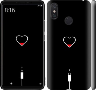 

Чехол Подзарядка сердца для Xiaomi Mi Max 3 721375