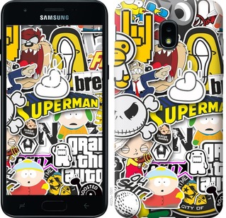 

Чохол Popular logos на Samsung Galaxy J3 2018 667534