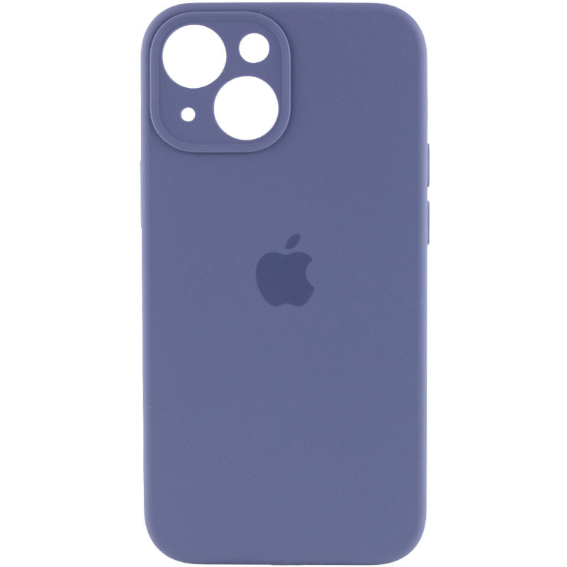 Чохол Silicone Case Full Camera Protective (AA) на Apple iPhone 14 Plus (6.7") (Сірий / Lavender Gray)