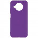 Чохол Silicone Cover Full without Logo (A) на Xiaomi Mi 10T Lite / Redmi Note 9 Pro 5G (Фіолетовий / Purple)